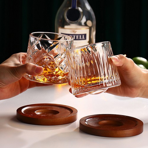 Vasos de whisky antiguos taza cristal whisky vaso licor escocés bourbon - Imagen 13 de 52