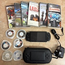 Sony PSP Bundle Games, Case, Movies, Charger Good Condition TESTED WORKING