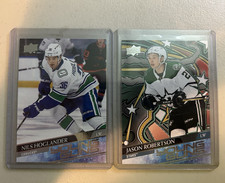 2020-21 UD YG Nils Hoglander & YG Rnewed Jason Robertson.