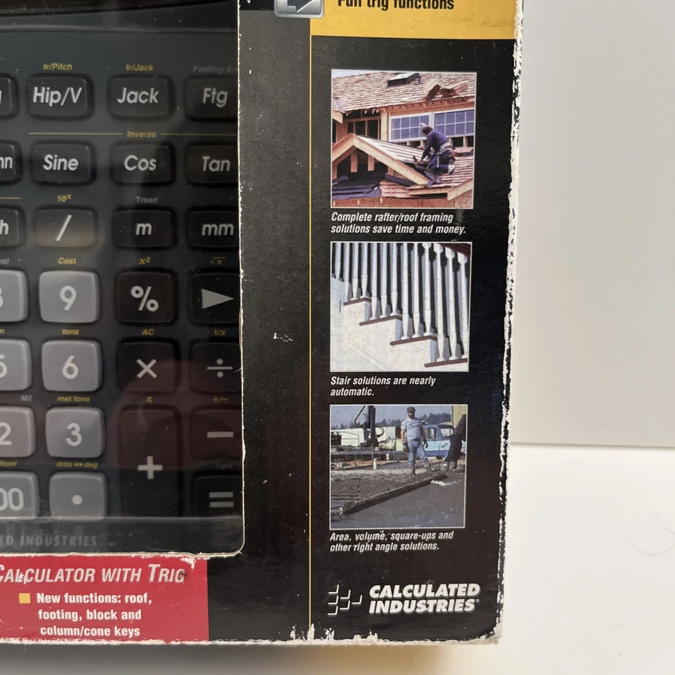 Calculated Industries Construction Master Pro DT Desktop Calculator 44060 NEW - Image 4 of 4