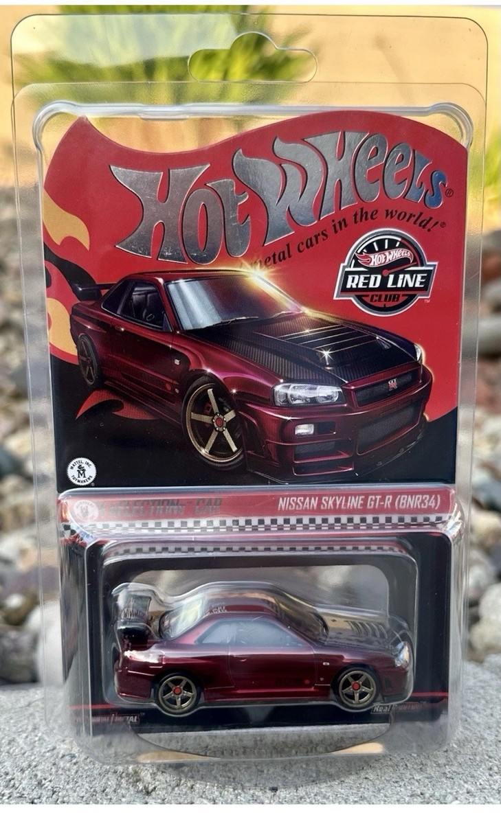 Hot Wheels RLC Exclusive sELECTIONs NISSAN SKYLINE GT-R (BNR34) IN