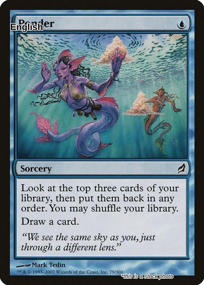 Ponder - LRW - MP TCG MTG