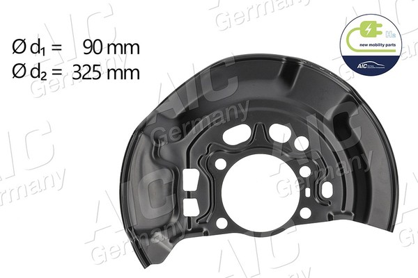 Spritzblech Ankerblech Vorderachse Rechts FÜR Toyota Auris ( E18 ) - AIC 58810-image