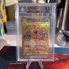 Charizard EX 228/197 Obsidian Flames GRADED BGS 8.5 Pokemon Gold Hyper Rare