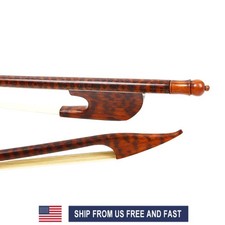 Advanced Violin Bow 4/4 Snakewood baroque letterwood Outward Camber VIOLIN BOWS