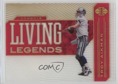 2020 Panini Illusions Living Legends Pink 342/399 Troy Aikman #LL14 HOF 05cx