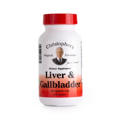 Dr. Christopher's Original Formulas Liver and Gall Bladder Formula Capsules, 100