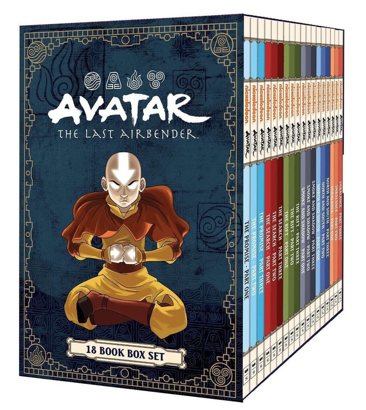 Avatar the Last Airbender: 18 Book Box Set (Nickelodeon) by Gene, Luen Yang Pape