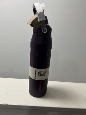#ad Stanley Fast Flow Lid Tumbler with Handle 36 Oz Plum Water Bottle $35.00