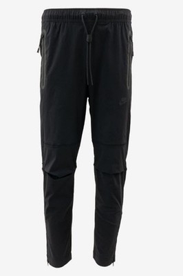Nike Herren Tech Woven Jogginghose Schwarz Training Laufen Freizeit Hose HM82...