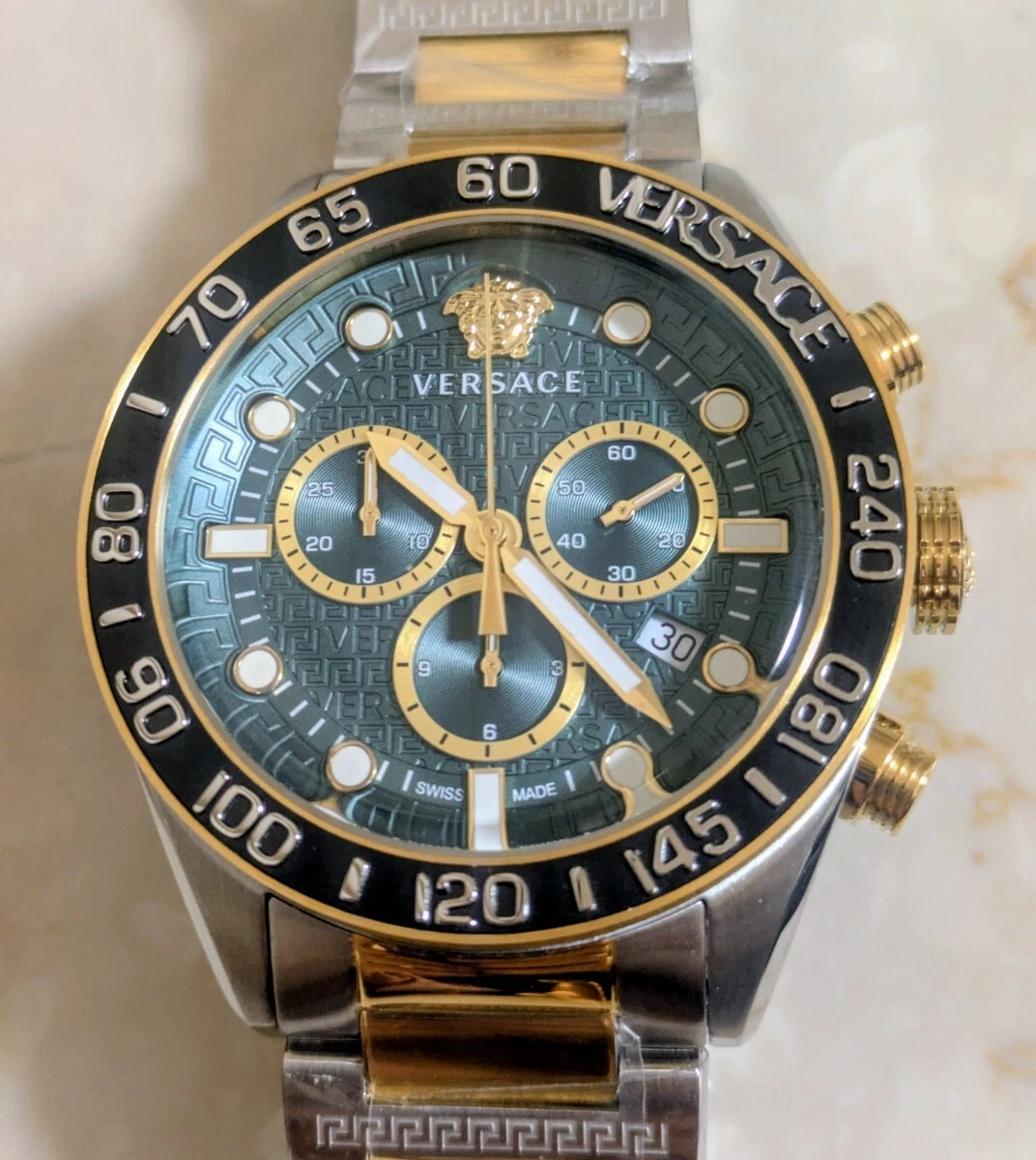 Versace Wristwatches with Chronograph for sale | eBay