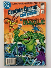 CAPTAIN CARROT & ZOO CREW #3 FROGZILLA 1982 Roy Thomas, Scott Shaw DC COMICS