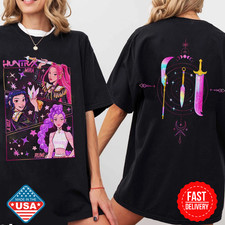 Kpop Demon Hunters T-Shirt Gift for Fan Jinu Manga Kpop Huntrix Tee Inspired NEW