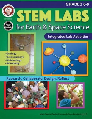 STEM Labs for Earth & Space Science, Grades 6 - 8 - Paperback - GOOD