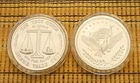 2- 1 oz .999 Fine Silver Trade Unit Rounds
