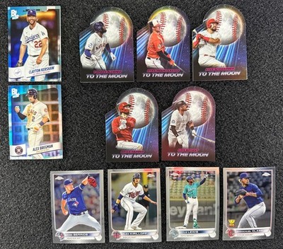 2024 Topps Big League Baseball Lot To The Moon Die-Cut Blue Foil +more FREE SHIP