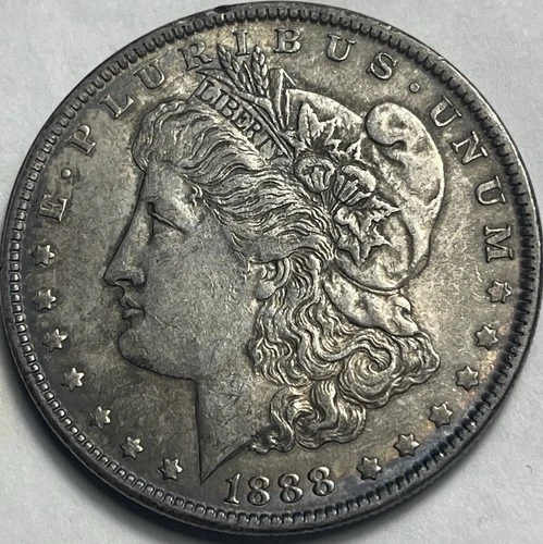 1888 Morgan Silver Dollar XF