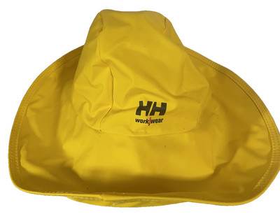 Helly Hansen Rain Bucket Hat Size Lg Vintage Fishing Sailing Outdoor Waterproof