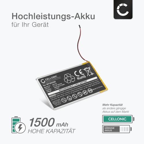 Ersatz Akku für Kobo N204-KBO-B Aura HD 1500mAh - Bild 2 von 7