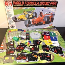 World Formula Grand Prix Board Game Wheelspin No.1 1999 Complete