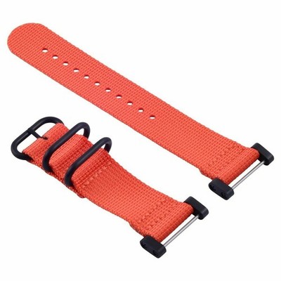 NEW FOR SUUNTO CORE NYLON STRAP DIVER WATCH BAND LUG ADAPTER SET 3 RINGS PVD ORA