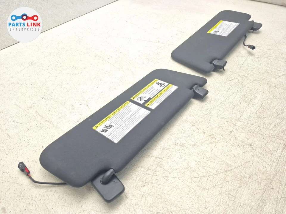 Комплект черных солнцезащитных козырьков для правого и левого зеркала 2020–23 Land Rover Defender 110 L663 - Изображение 3 из 4