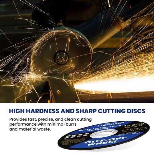 4-1/2 Cut Off Wheels for Metal, 6 Pack 4.5 inch Disc Cutting Wheel Cutoff Bla... - Foto 7 di 8