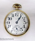ANTIQUE ELGIN BW RAYMOND RAILROAD GRADE 455 19j 16s POCKET WATCH CLASS A 1920
