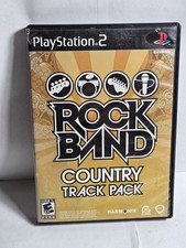 Rock Band: Country Track Pack (Sony PlayStation 2, 2009) With Case & Artwork