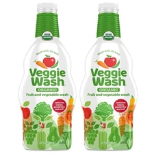Veggie Wash Organic Fruit and Vegetable Wash Refill, Certified Organic, Ideal...