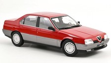 ALFA ROMEO 164 - 1991 - rosso Alfa - NOREV 1:18