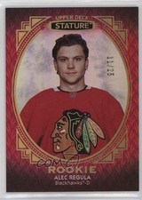 2020 Upper Deck Stature Rookies Portrait Variant Red /25 Alec Regula #161 0f7x