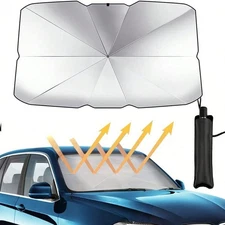 Car Windshield Sunshade Cover Umbrella Foldable Front Window Visor Sun Shade USA