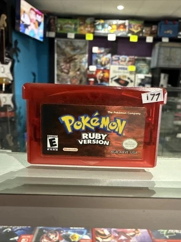 Pokemon Ruby - Nintendo Game Boy Advance GBA - Authentic Tested