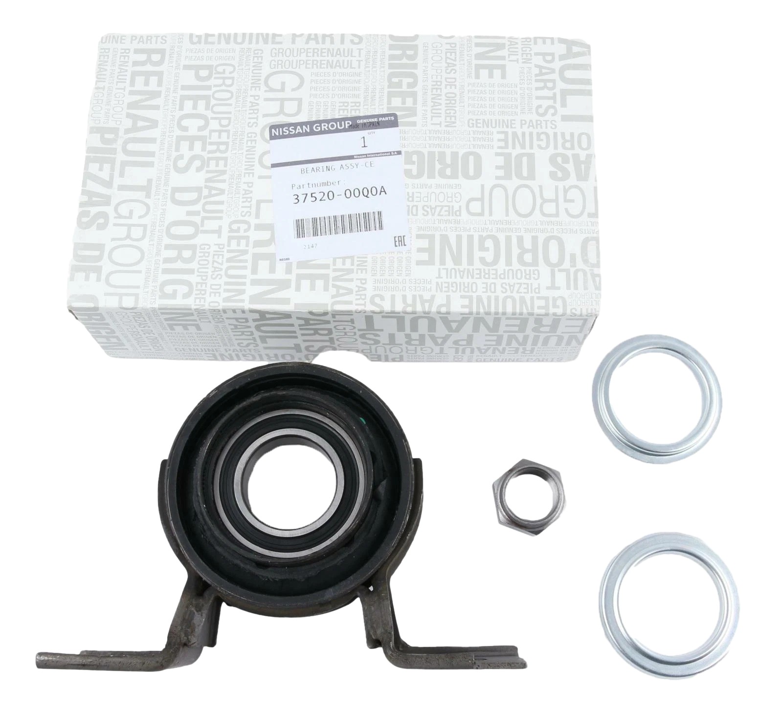 Support de cardan Renault Master III palier central transmission Movano II