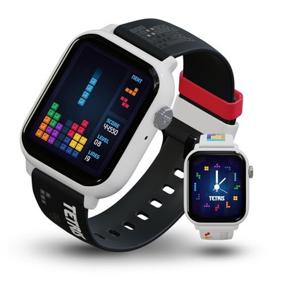 My Play Watch Tetris Retro Gaming Smartwatch with Selective Tech, Non-Connected,