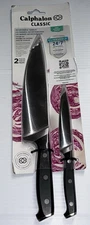 Calphalon Classic 2-Piece Knife Set with Antimicrobial SilverShield Handles