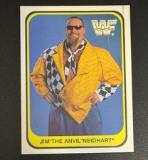 Jim Anvil Neidhart 1991 WWF Wrestling Merlin Italian #22