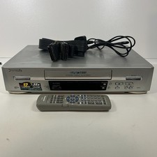 Panasonic NV-FJ620 SUPERDRIVE VCR VHS Video Cassette Player PAL & NTSC + Remote