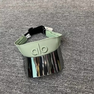 AIo Unisex Solar Visor Mint Green Performance Outdoor Hat Adjustable NWT
