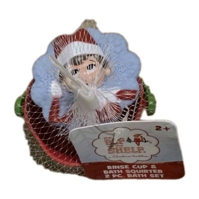 The Elf In The Shelf A Christmas Tradition Bath Squirter and Rinse Cup Ages 2+