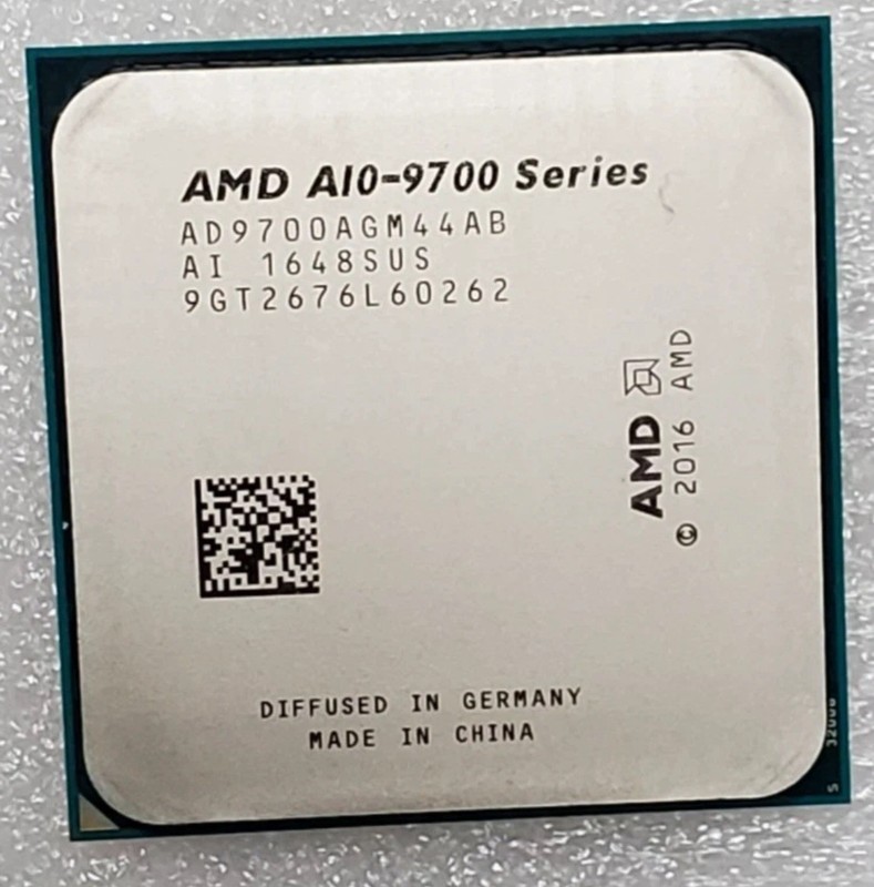 AMD A10-9700 AM4 3.5GHz Quad Core APU Processor AD9700AGM44AB
