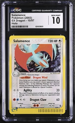 Salamence graded CGC 10 for sale on eBay