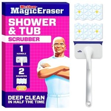 Magic Eraser Shower & Tub Scrubber, Lavender ...