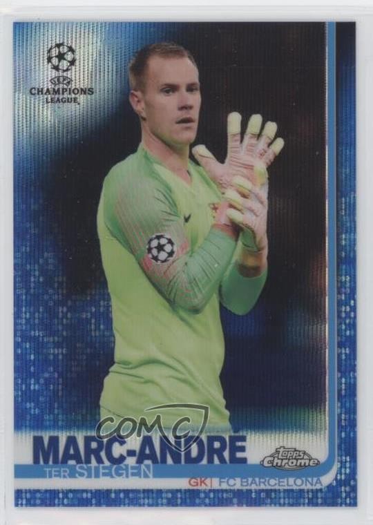 2018 Chrome UEFA Champions League 13/75 Marc-Andre ter Stegen Marc-André #4 2oz