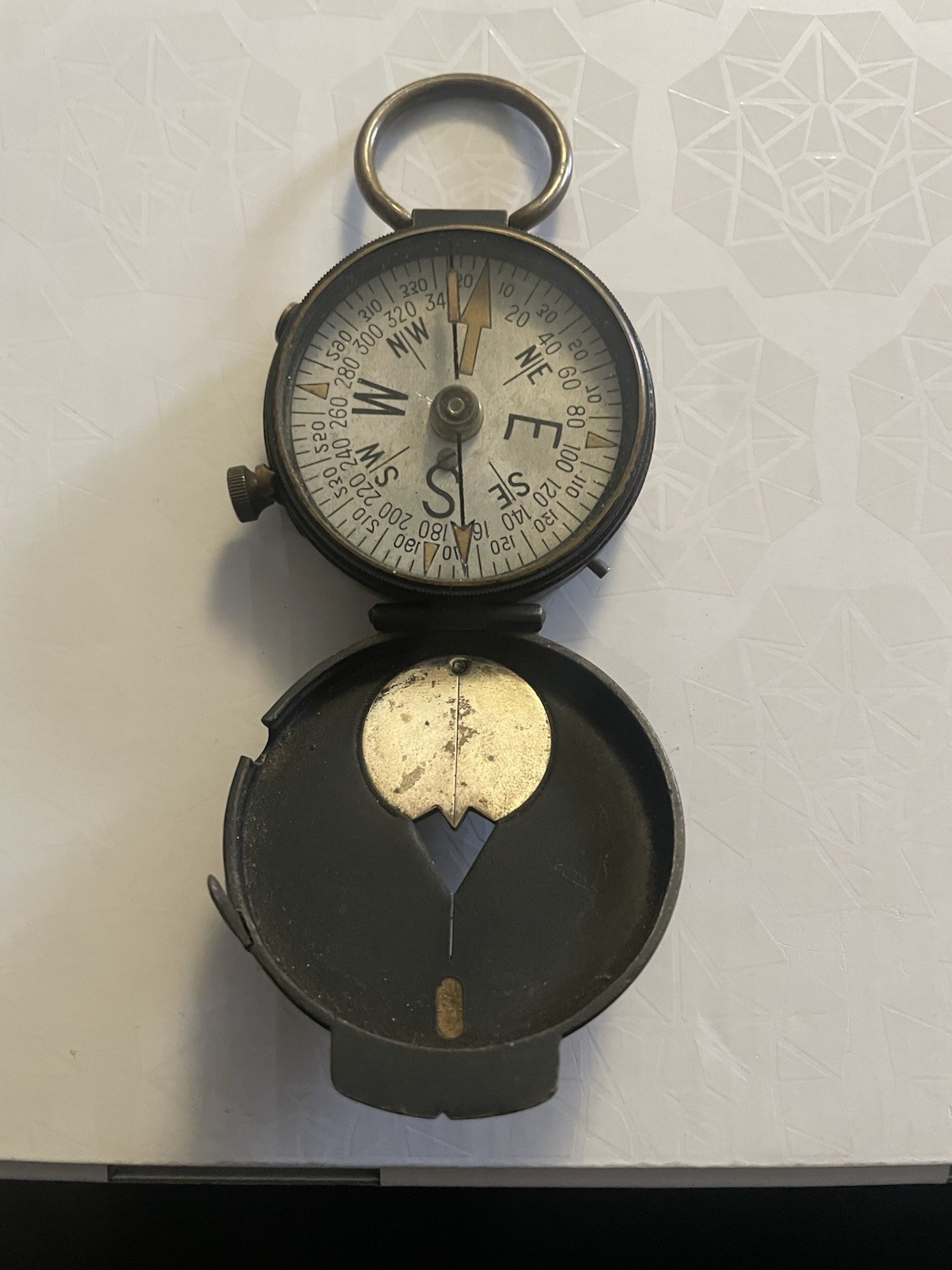 Field Compas a vintage U.S. Engineer Corps brass military field compass | eBay