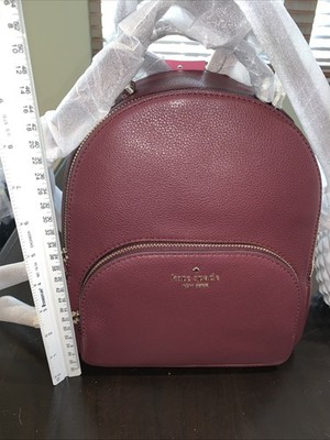 Kate Spade MEDIUM Jackson Backpack CHERRYWOOD NWT Bookbag  display picture 2