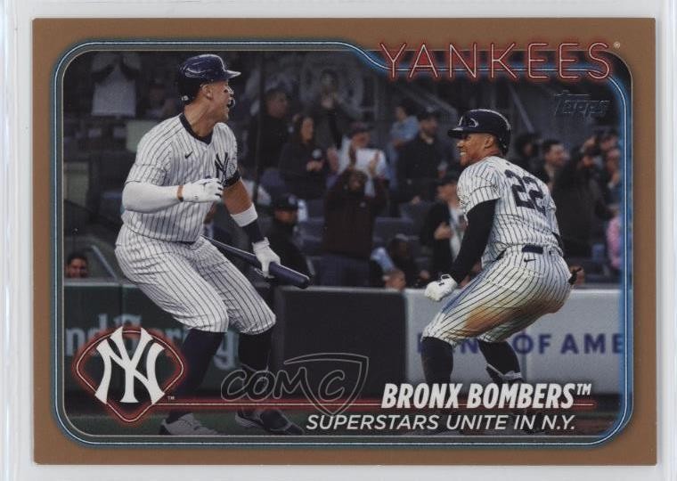 2024 Topps Update Veteran Combos Gold 862/2024 Aaron Judge Juan Soto #US181 1hb1