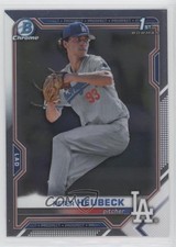 2021 Bowman Draft Chrome Peter Heubeck #BDC-146 0o6v