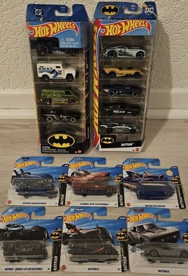 16 Hot Wheels Batman Convolut 14 Autos, 1 Batplane, 1 BatBoat OVP 2024 2025 2026